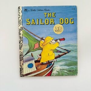 The Sailor Dog- A Little Golden Book- Vintage
